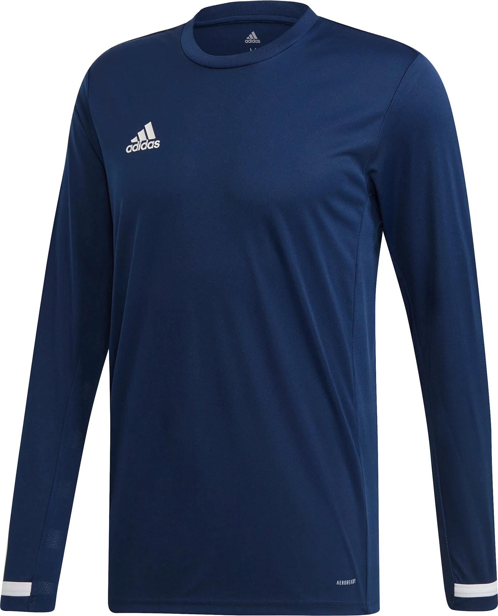 adidas T19 Long Sleeve Mens Training Top - Blue