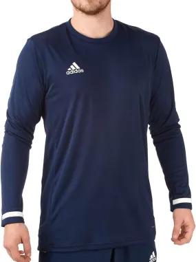 adidas T19 Long Sleeve Mens Training Top - Blue