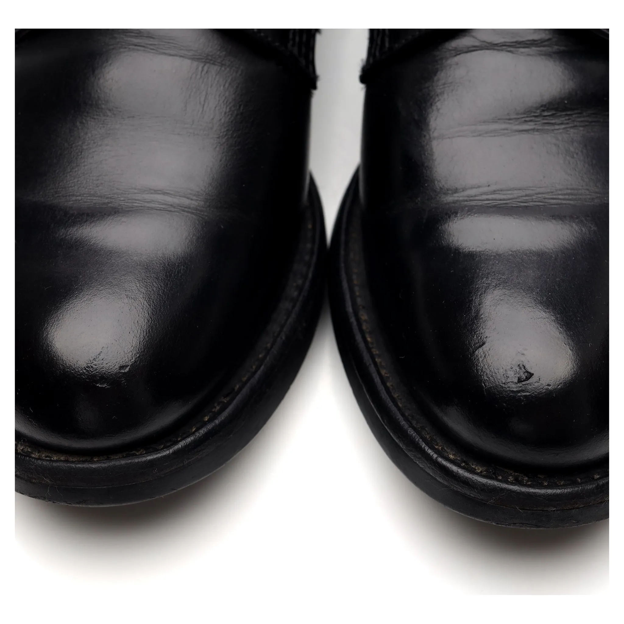 'Althorp' Black Leather Derby UK 7 F