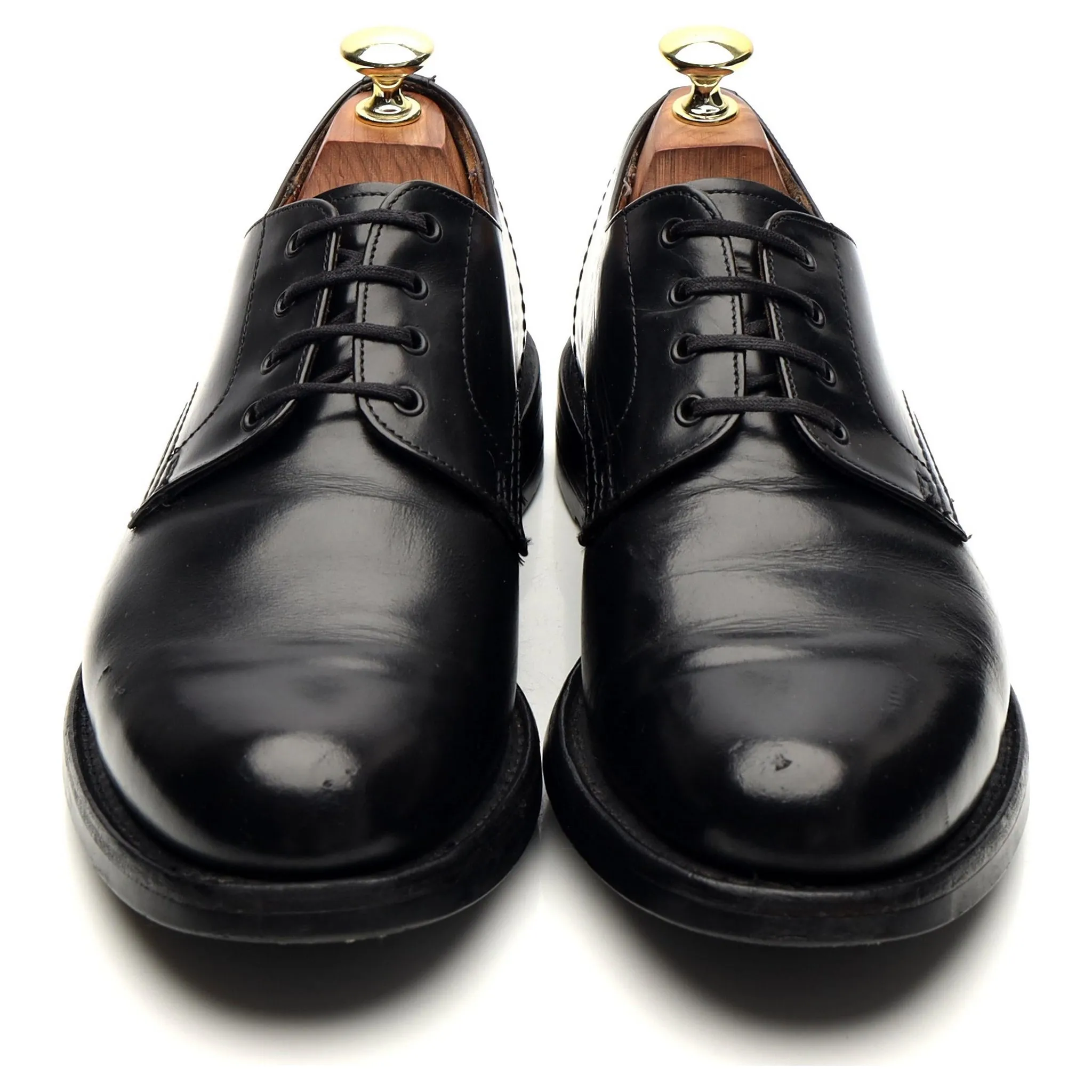 'Althorp' Black Leather Derby UK 7 F