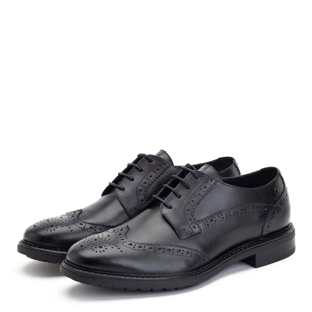 Anson Waxy Brogue Shoes