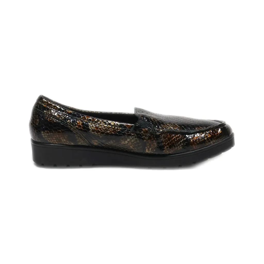 Ara Slip Ons Latex Black Colour For Women