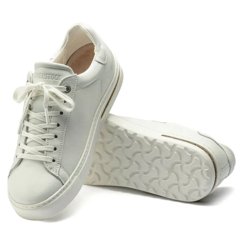 Bend Leather Sneaker - White