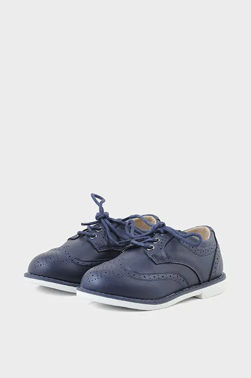 Boys Formal Derby Q10008-Navy