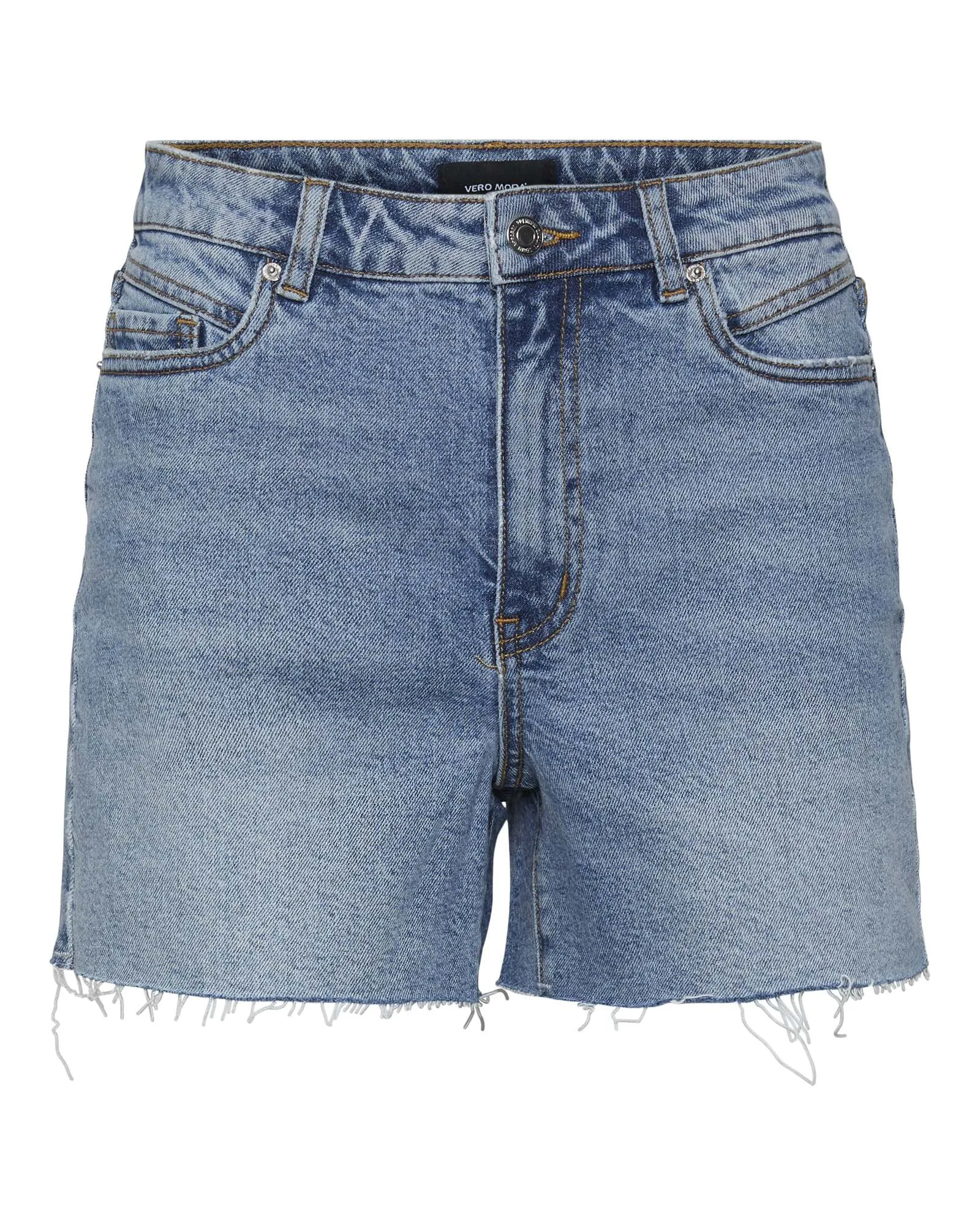 Brenda Frayed Shorts | Light Wash