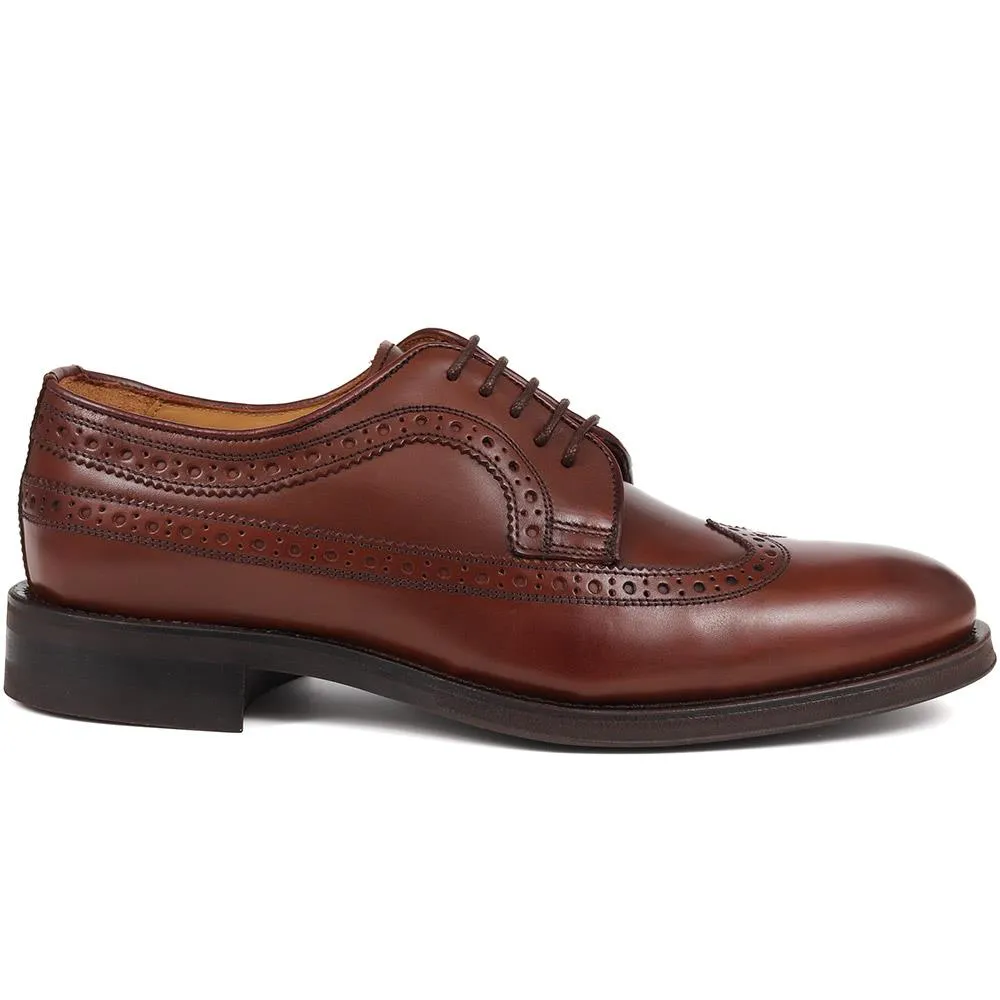 Brogue Detailed Leather Shoes - COLINDALE2 / 324 460