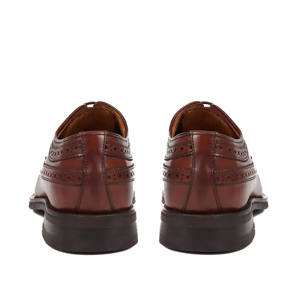 Brogue Detailed Leather Shoes - COLINDALE2 / 324 460