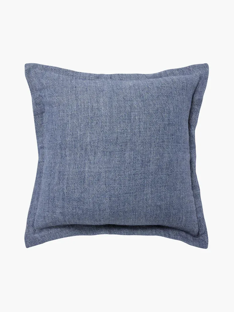 BURTON TAILORED GRAND CUSHION 60x60cm | Vintage Blue