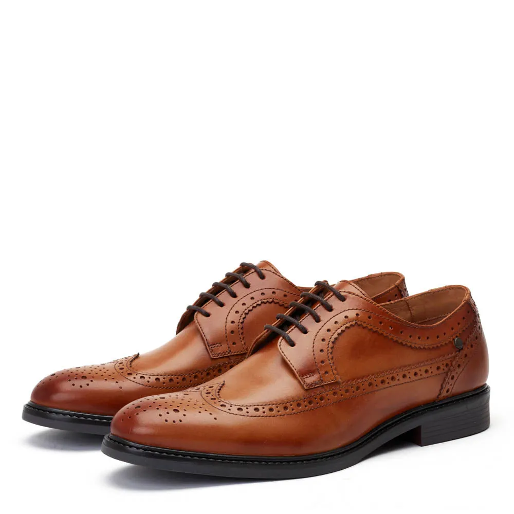 Castello Waxy Brogue Shoes