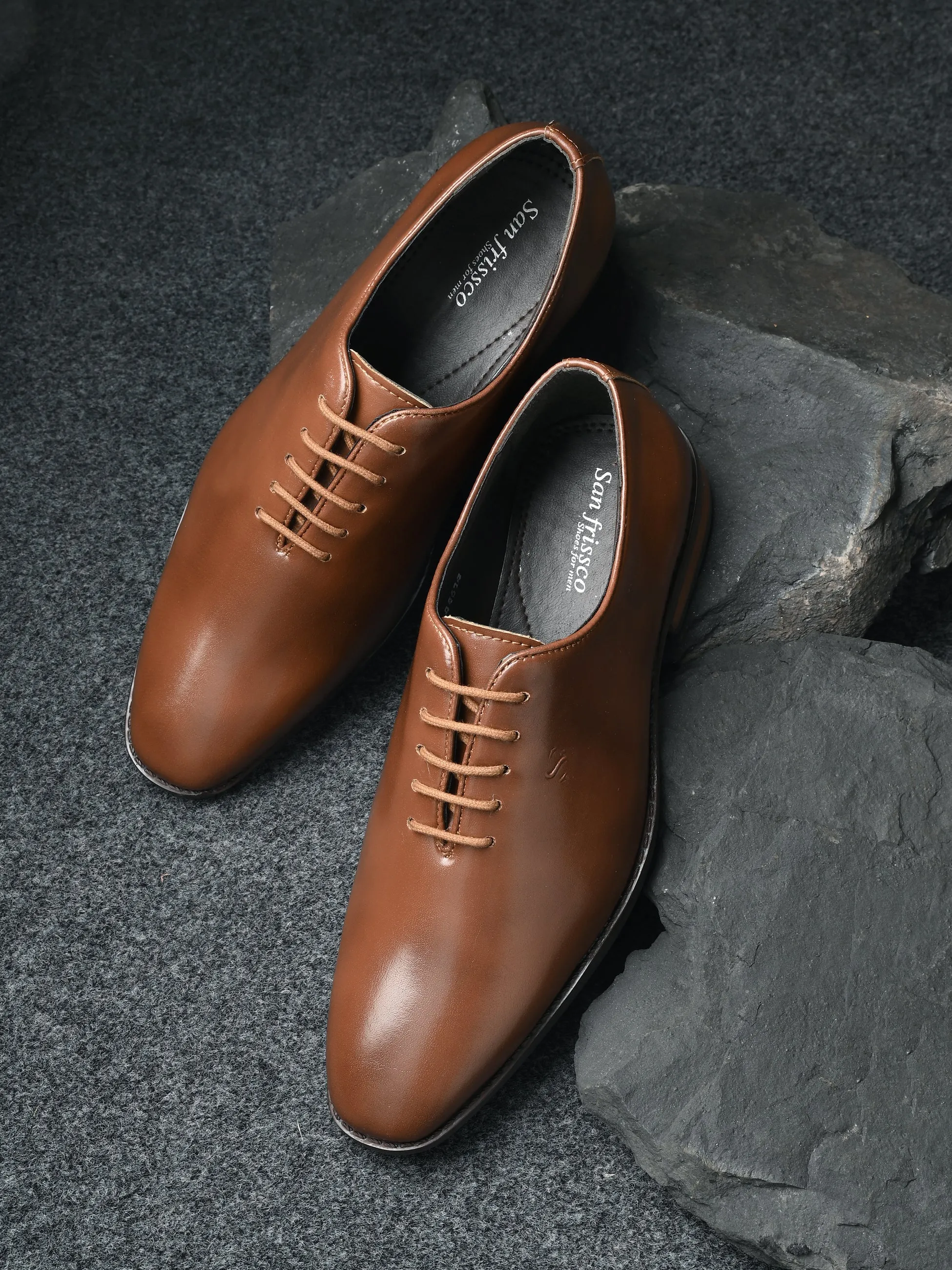 Clan Tan Derby Shoes