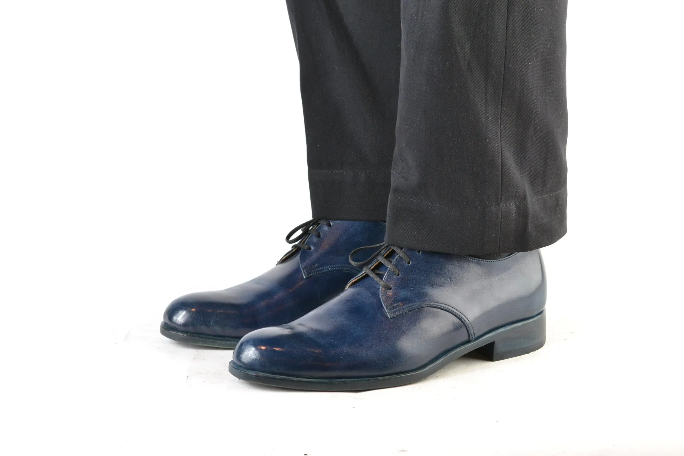 Derby  |  Midnight blue cordovan