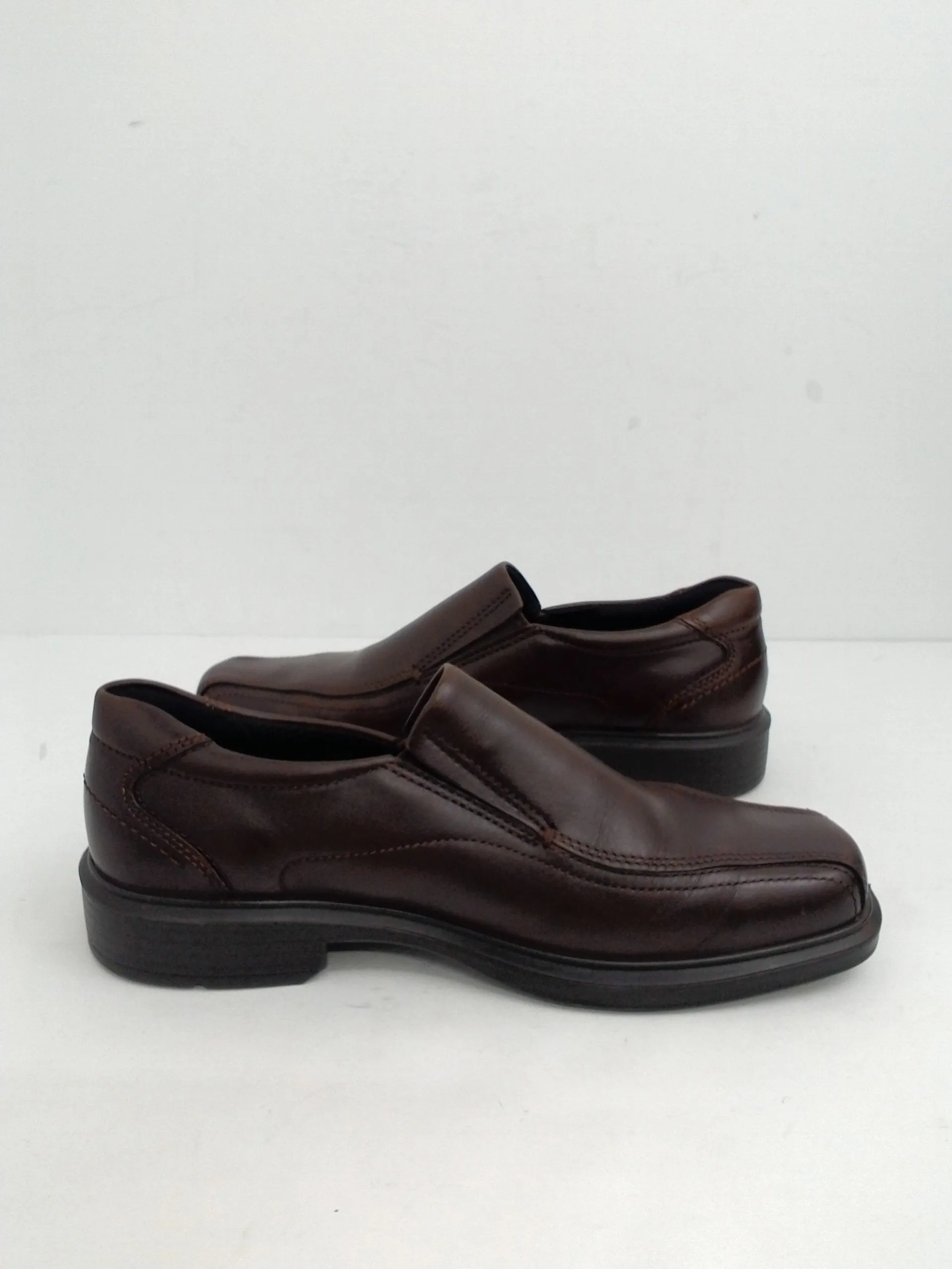 Ecco Men's Helsinki Comfort Loafers, Leather, Dark Brown, Size 6 M (40)