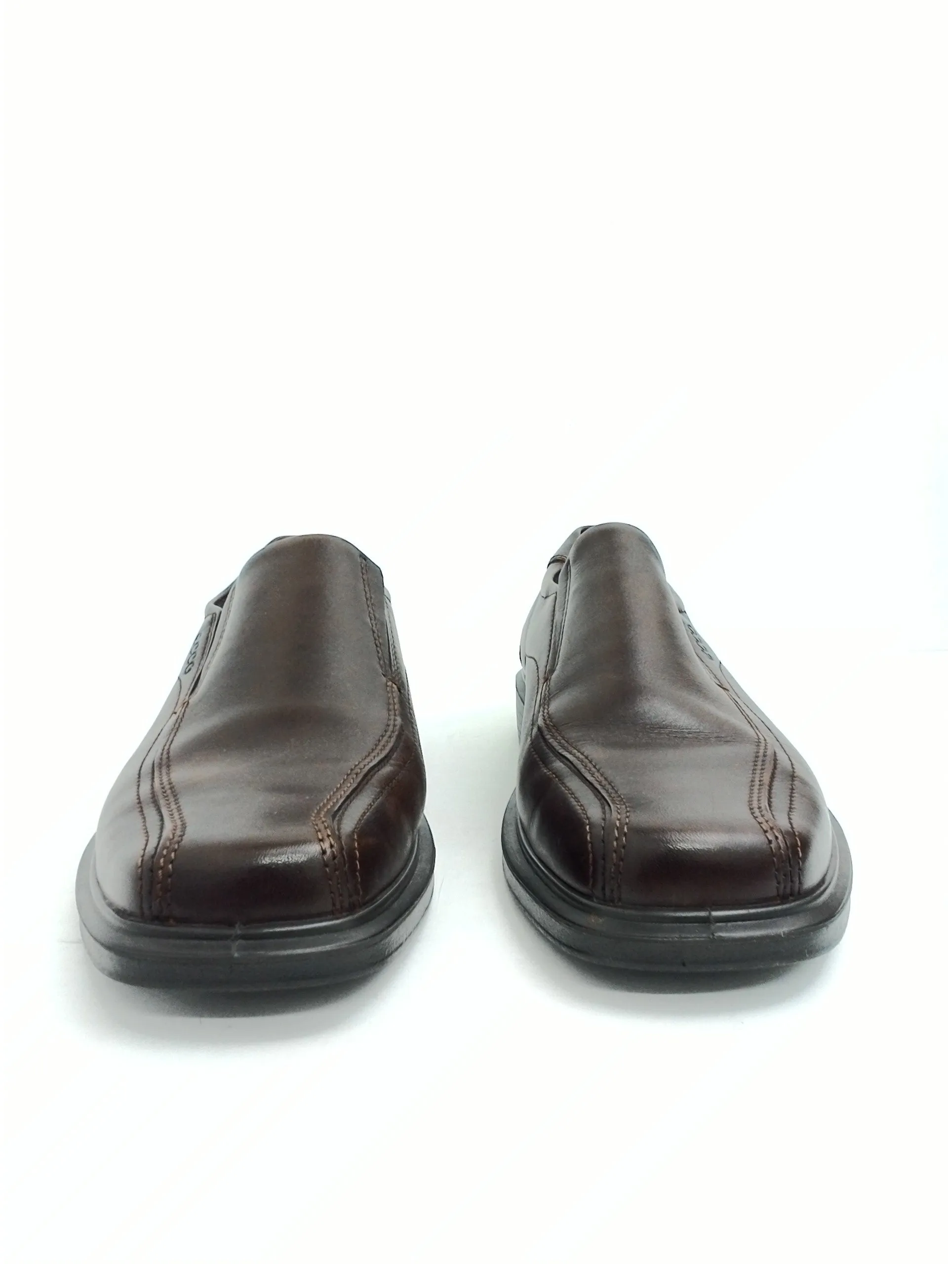 Ecco Men's Helsinki Comfort Loafers, Leather, Dark Brown, Size 6 M (40)