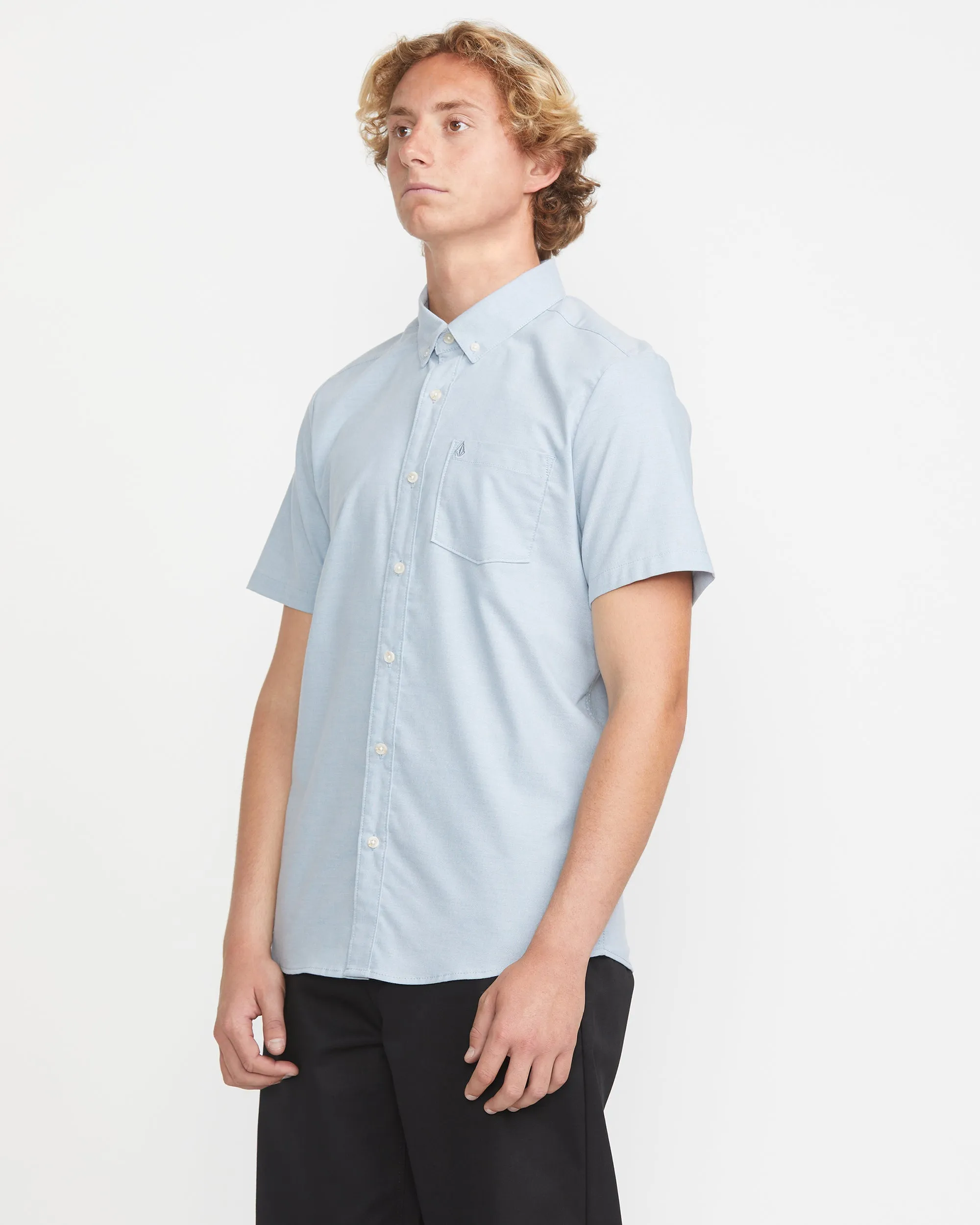 Everett Oxford Shirt - WRECKED INDIGO