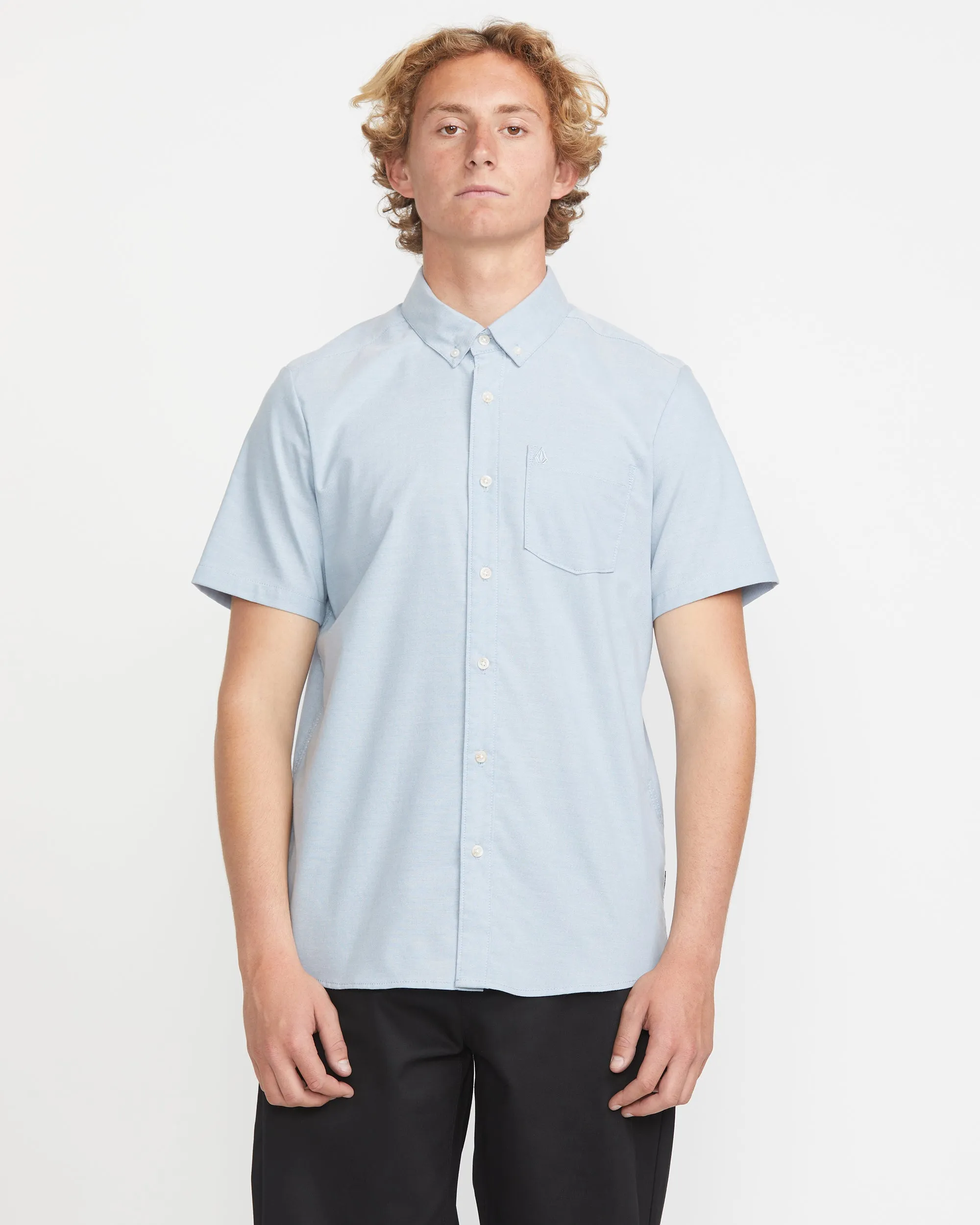 Everett Oxford Shirt - WRECKED INDIGO