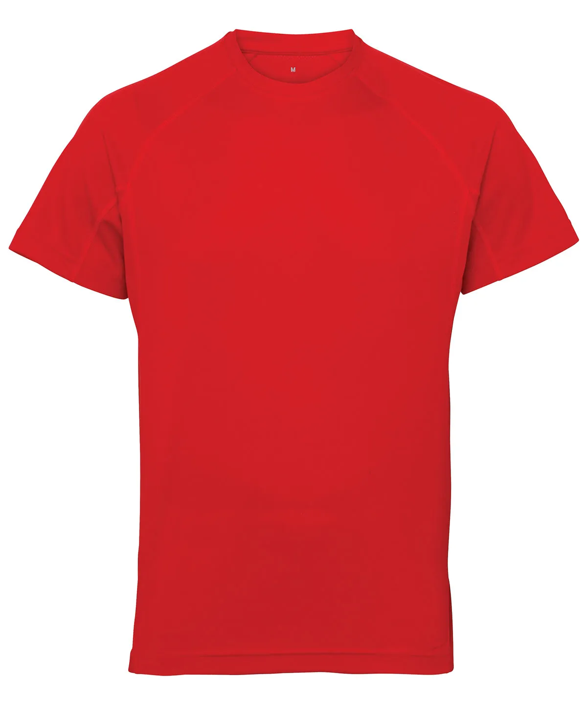 Fire Red - TriDri® panelled tech tee