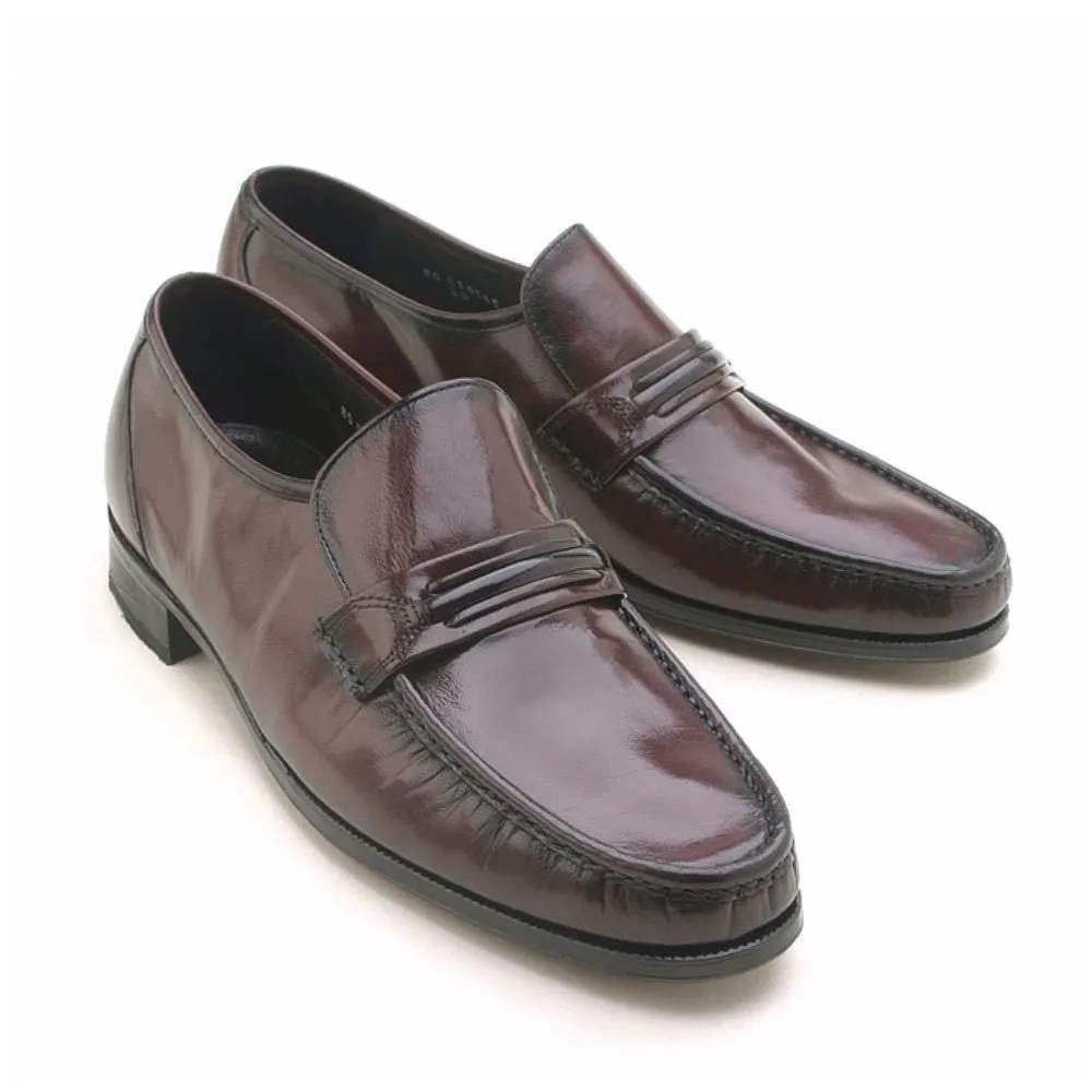 Florsheim Como Black Cherry Moc Toe Strap Loafer