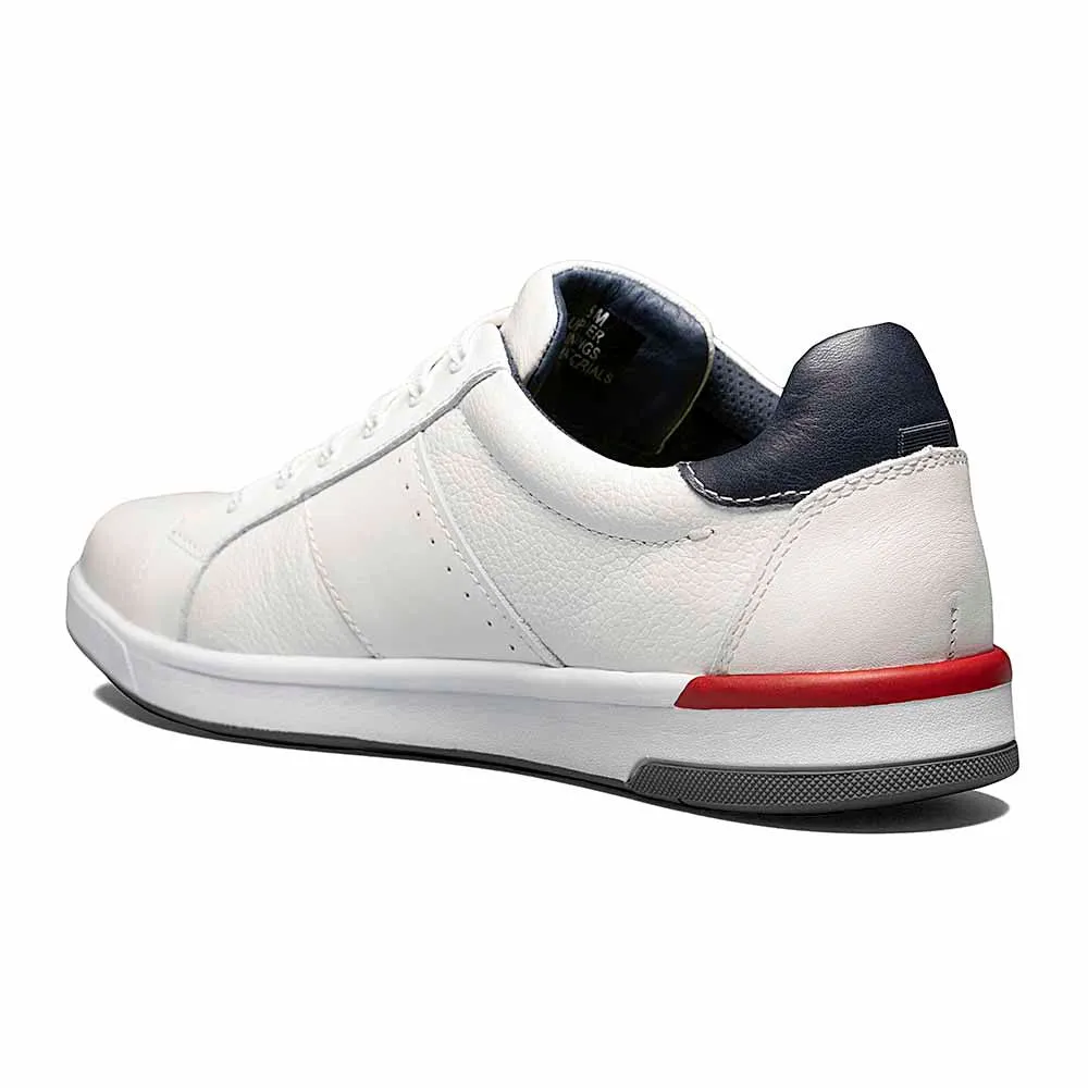 Florsheim Crossover White Lace To Toe Sneaker