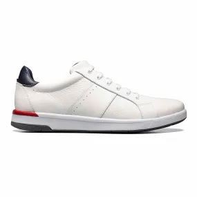 Florsheim Crossover White Lace To Toe Sneaker