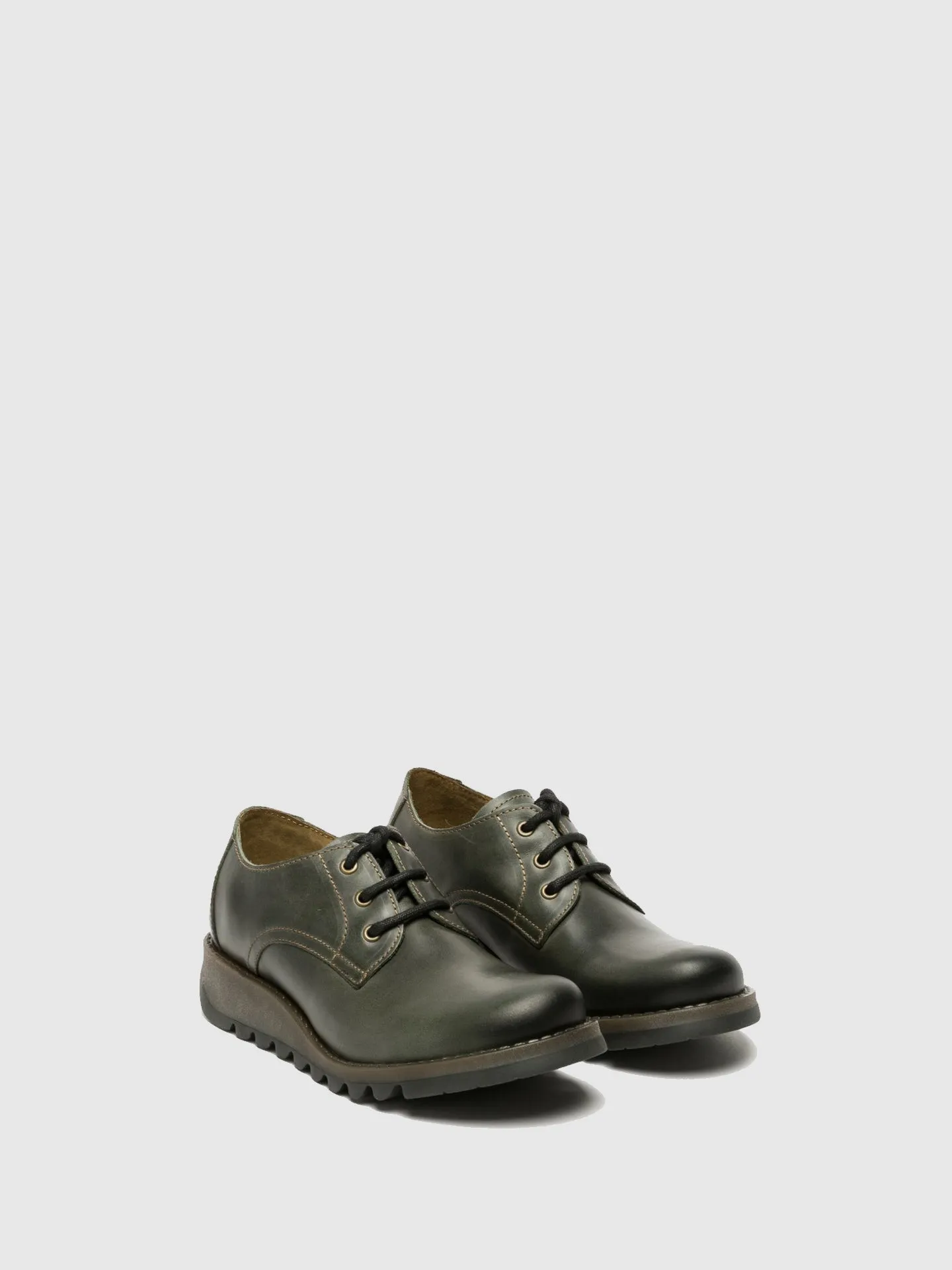 Green Derby Shoes