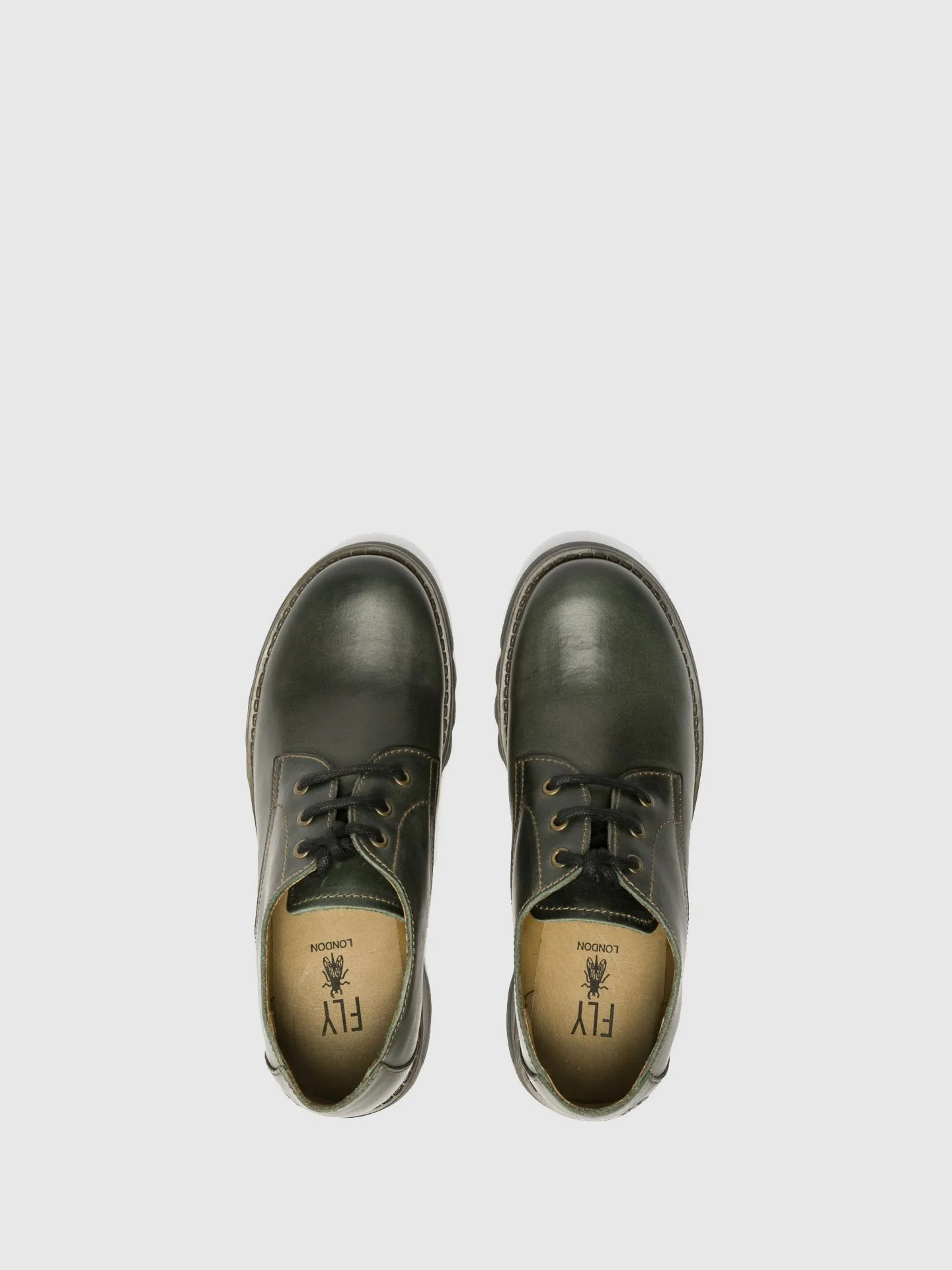 Green Derby Shoes