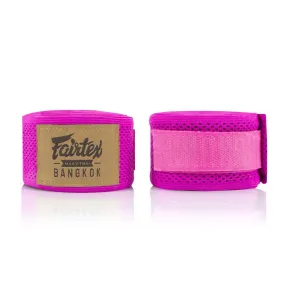 HW4 Fairtex Pink Mesh Hand Wraps