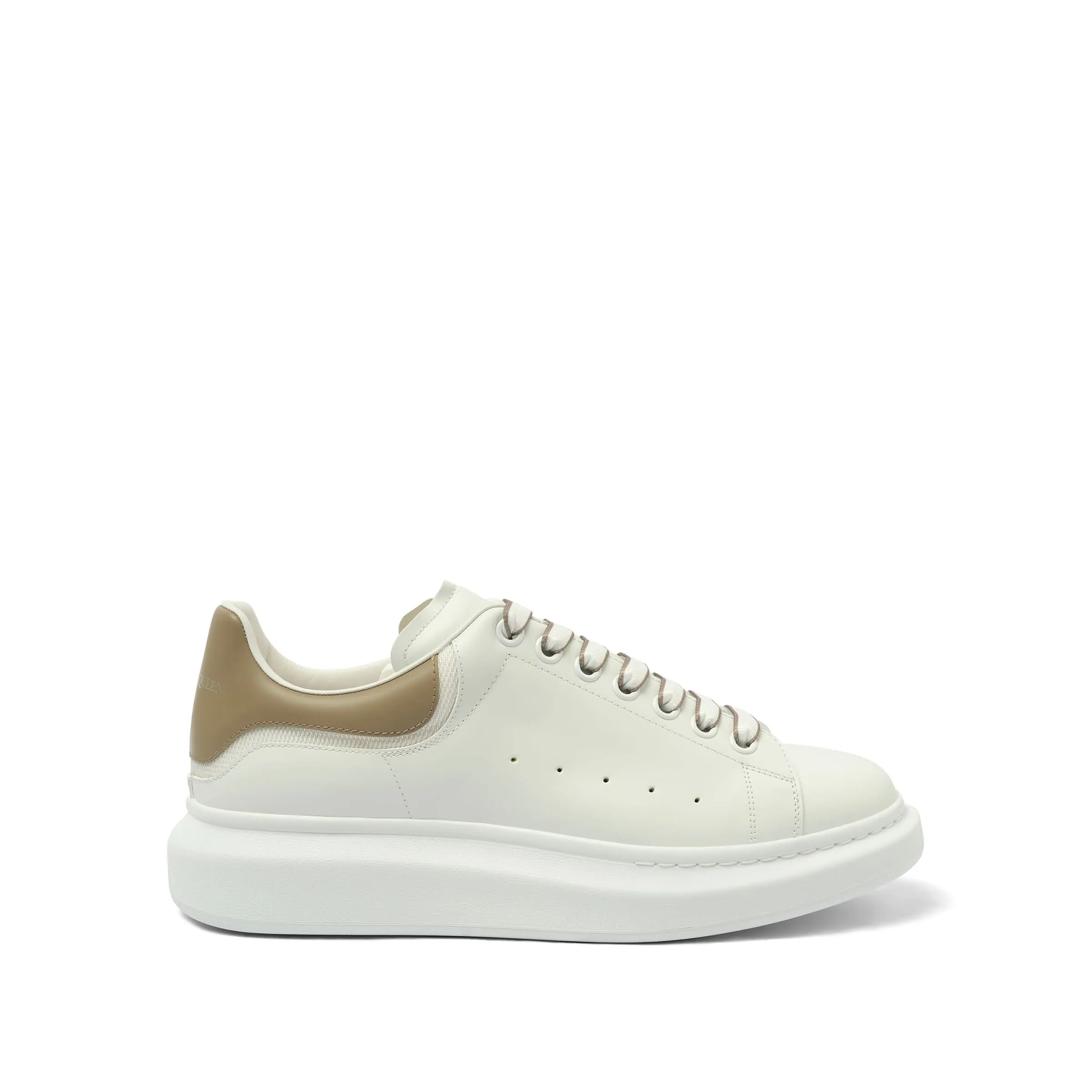 Larry Oversized Sneaker in White/Stone