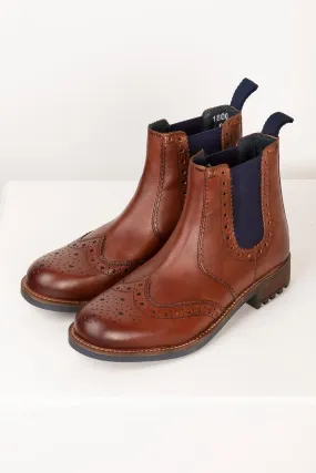 Men's Brogue Dealer Boots - Millington