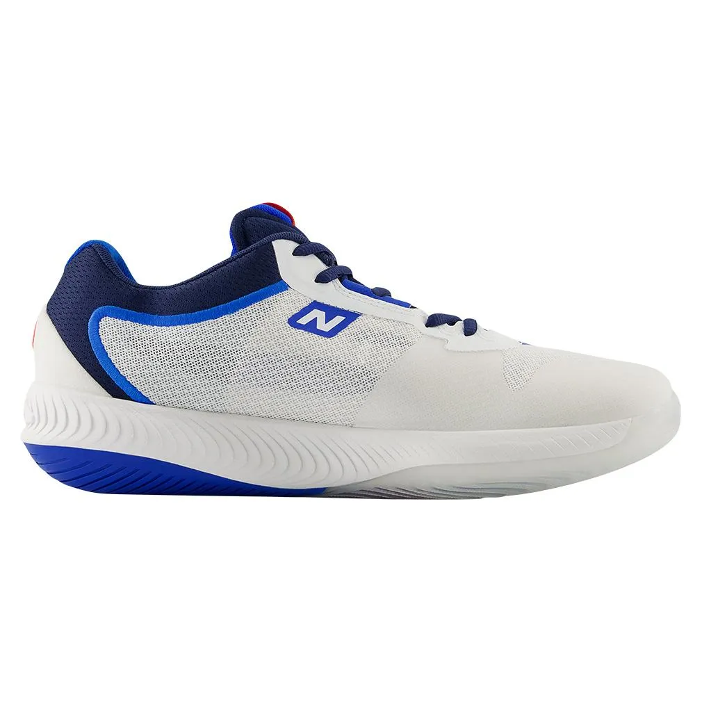 Men's FuelCell 996v6 D Width Pickleball Shoes White and Team Navy