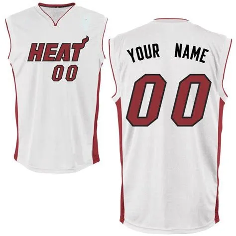 Miami Heat Customizable Pro Style Basketball Jersey