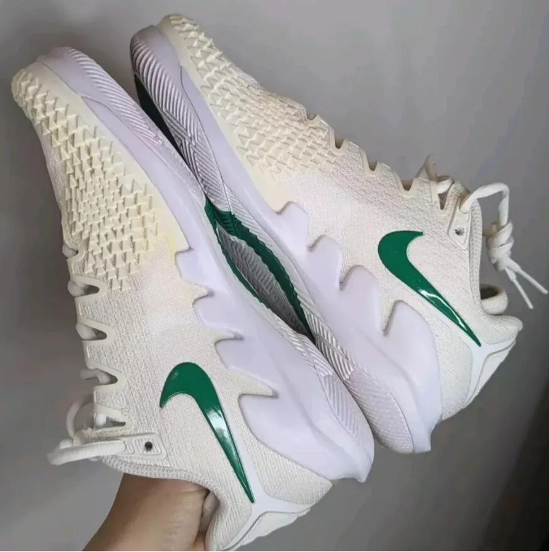 Nike Court Air Zoom Vapor X Knit White Clover, Women's Hard Court Sneakers