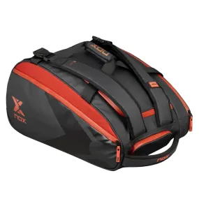 Nox Luxury Open Series Padel Bag Black Red