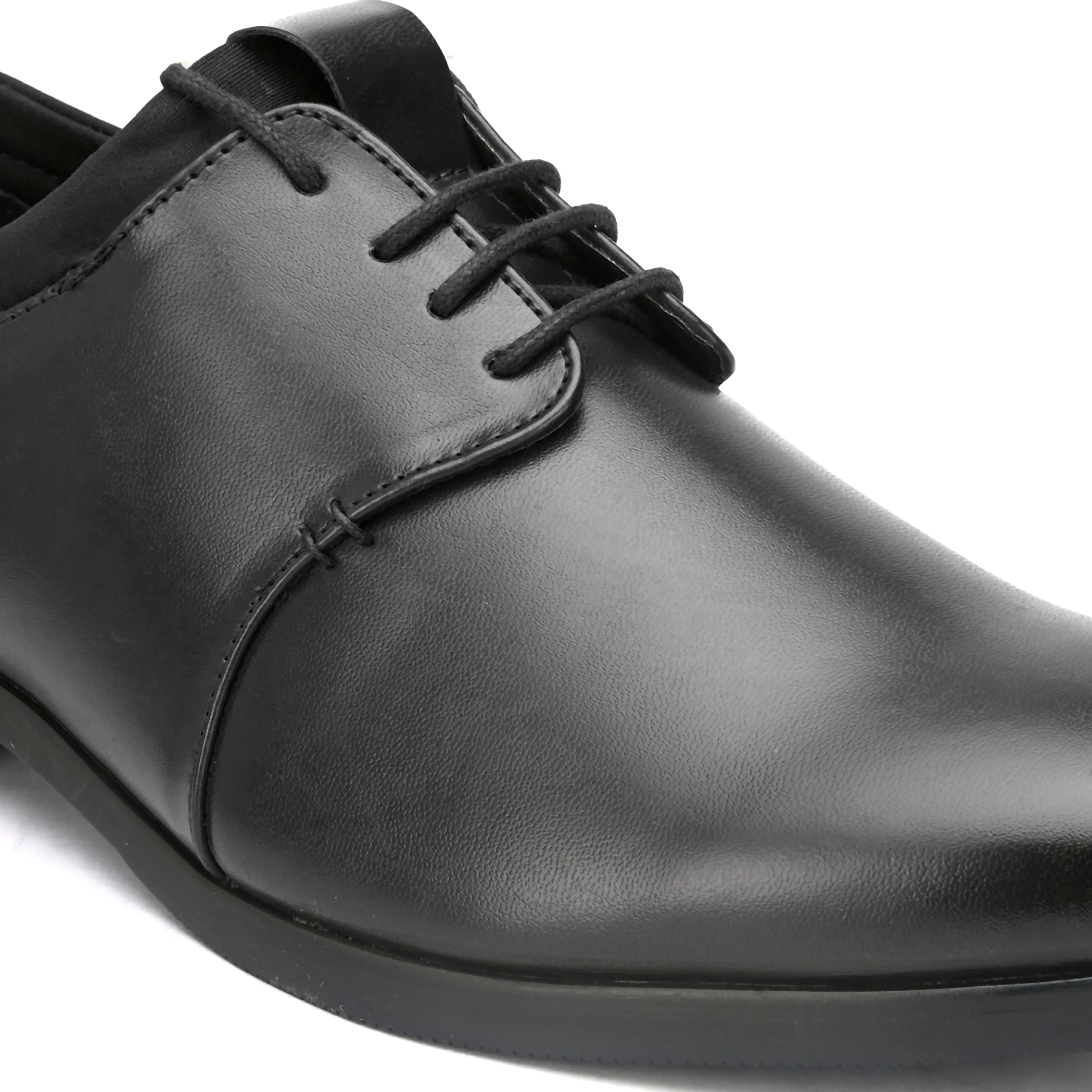 Project Black Derby Shoes