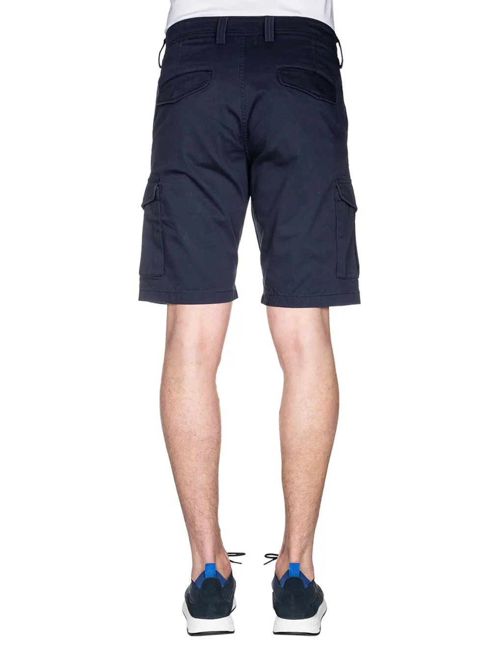 Relaxed Fit Twill Utility Shorts Marine