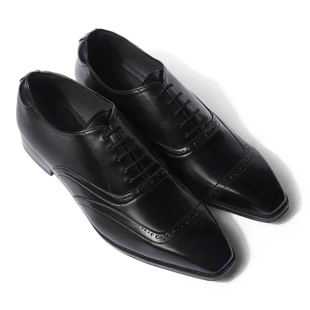 Sicko - Black Oxford Lace-up