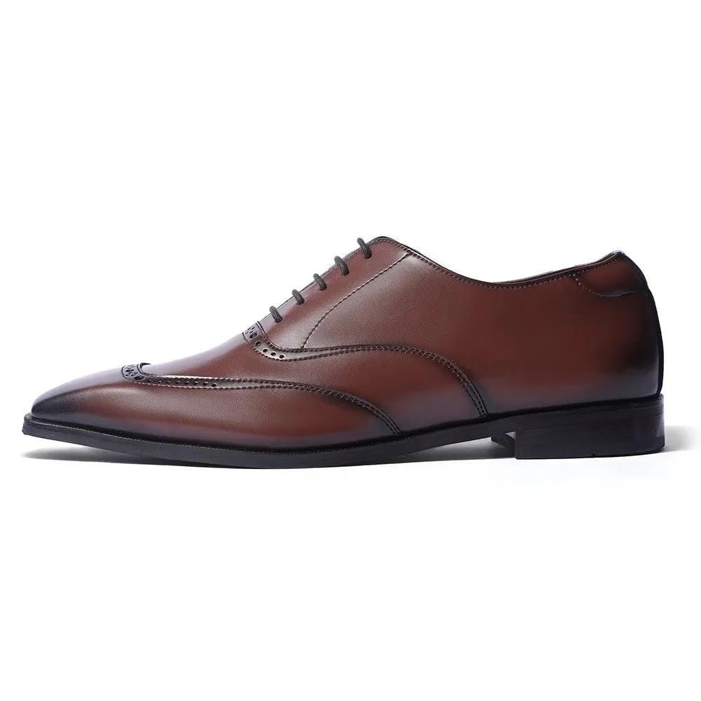 Sicko - Tan Oxford Lace-up