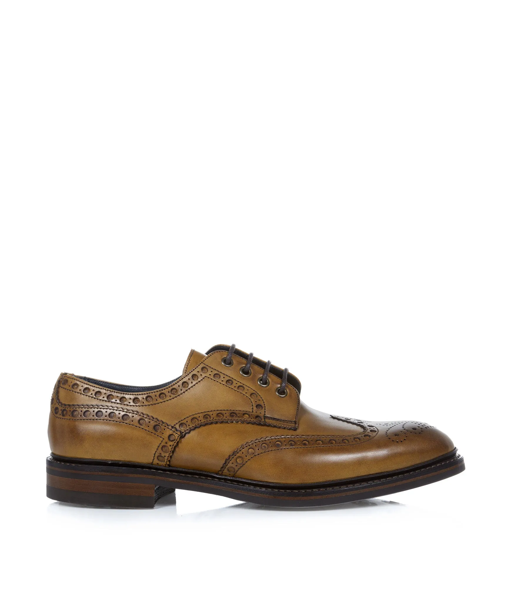 Sloane chestnut brogues