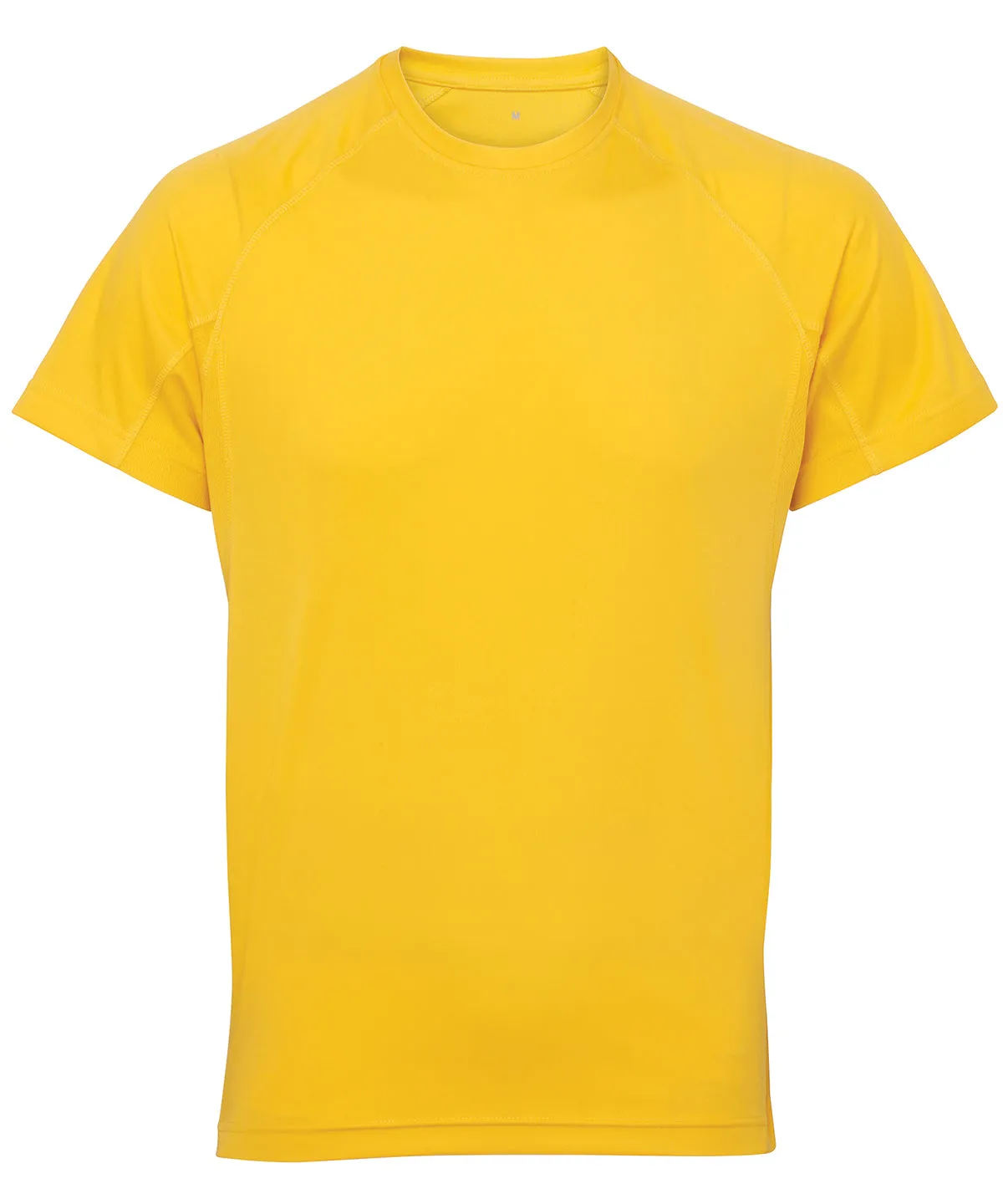 Sun Yellow - TriDri® panelled tech tee