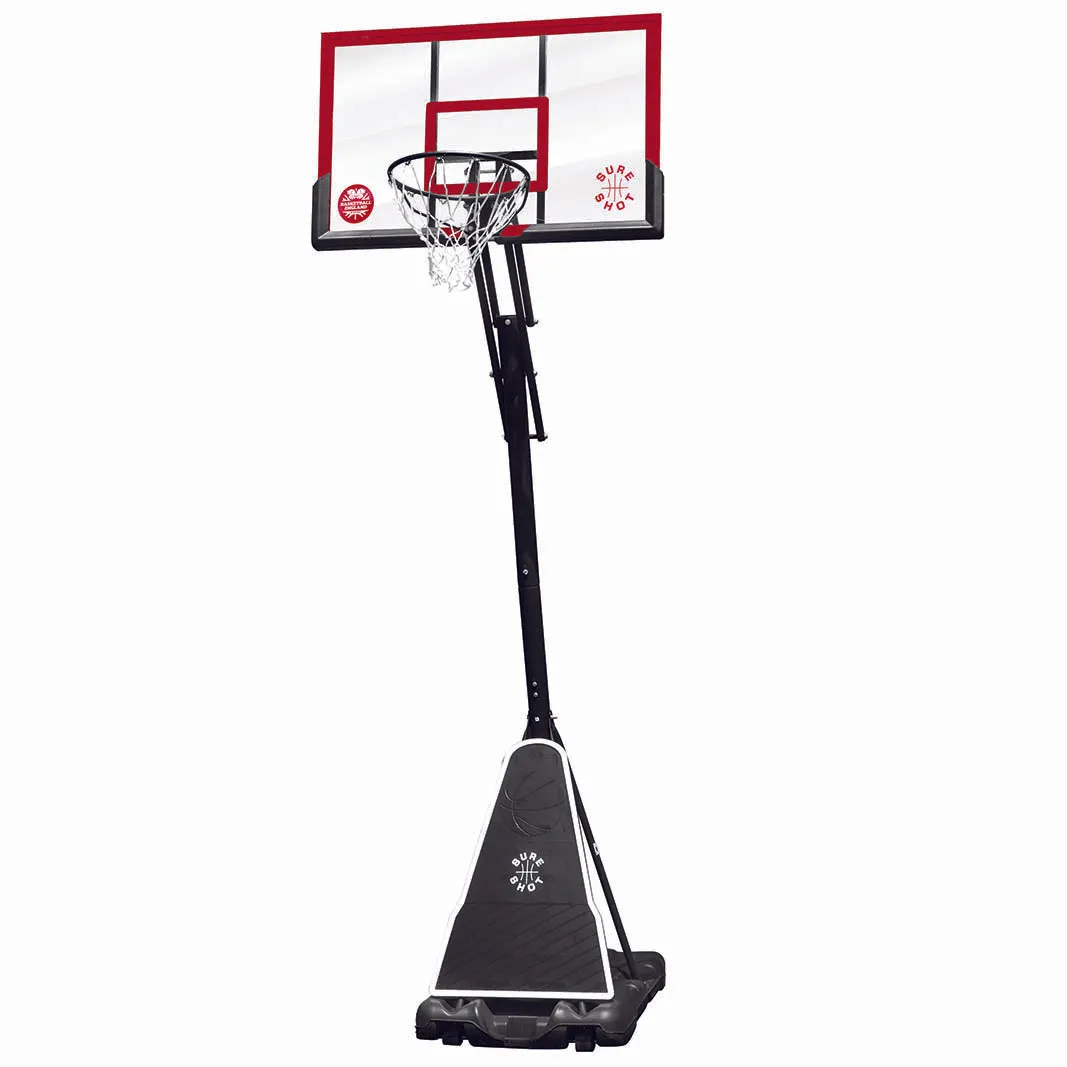 Sure Shot Pro Just 51in Portable Basketball Unit