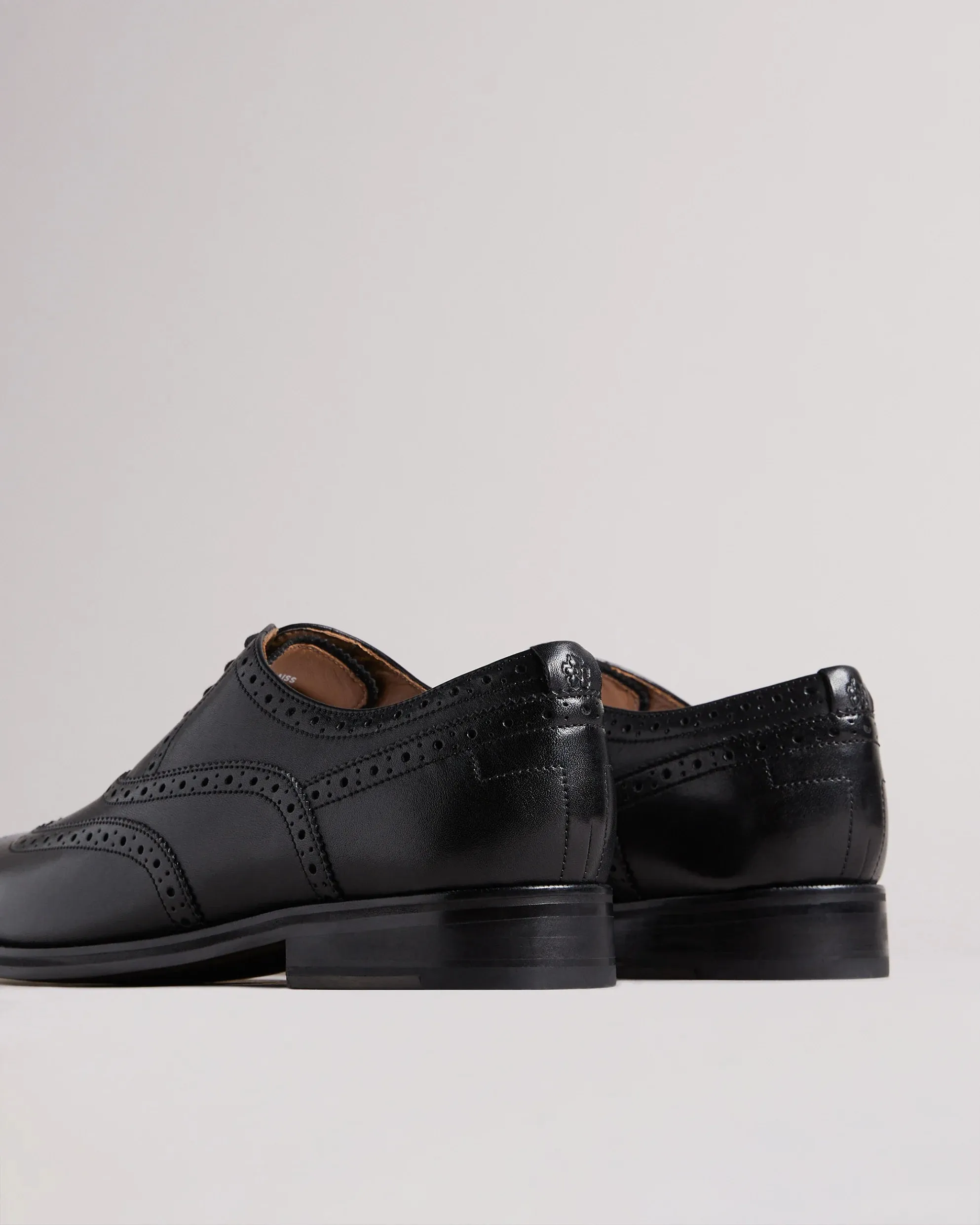 Ted Baker Amaiss Formal Leather Brogue Shoes | Black