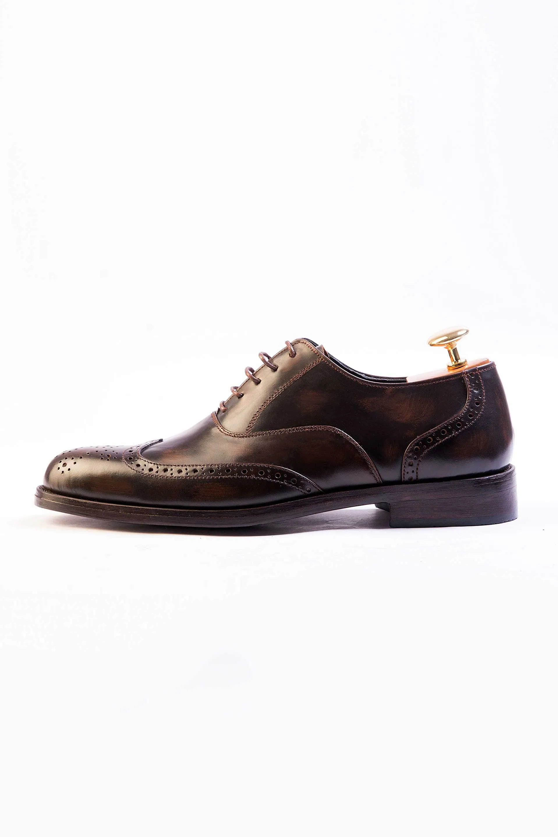 The Salemanco Brogue  // Burnished Brown