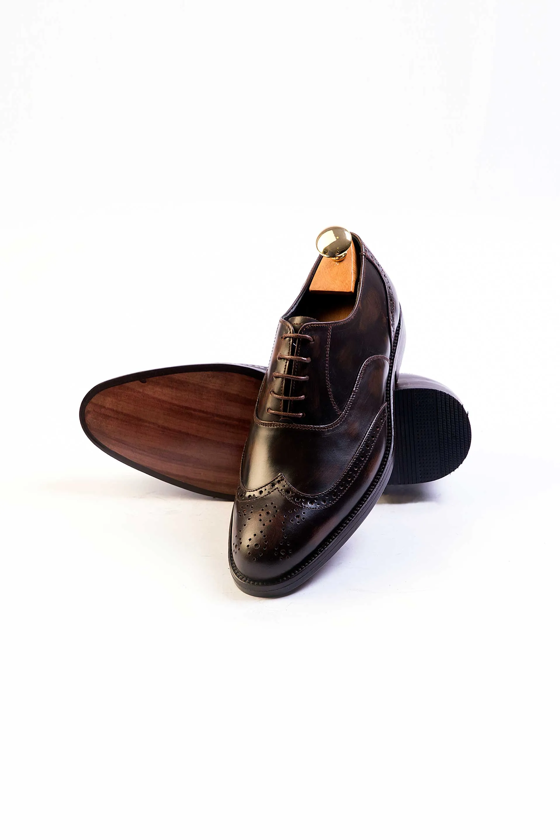 The Salemanco Brogue  // Burnished Brown