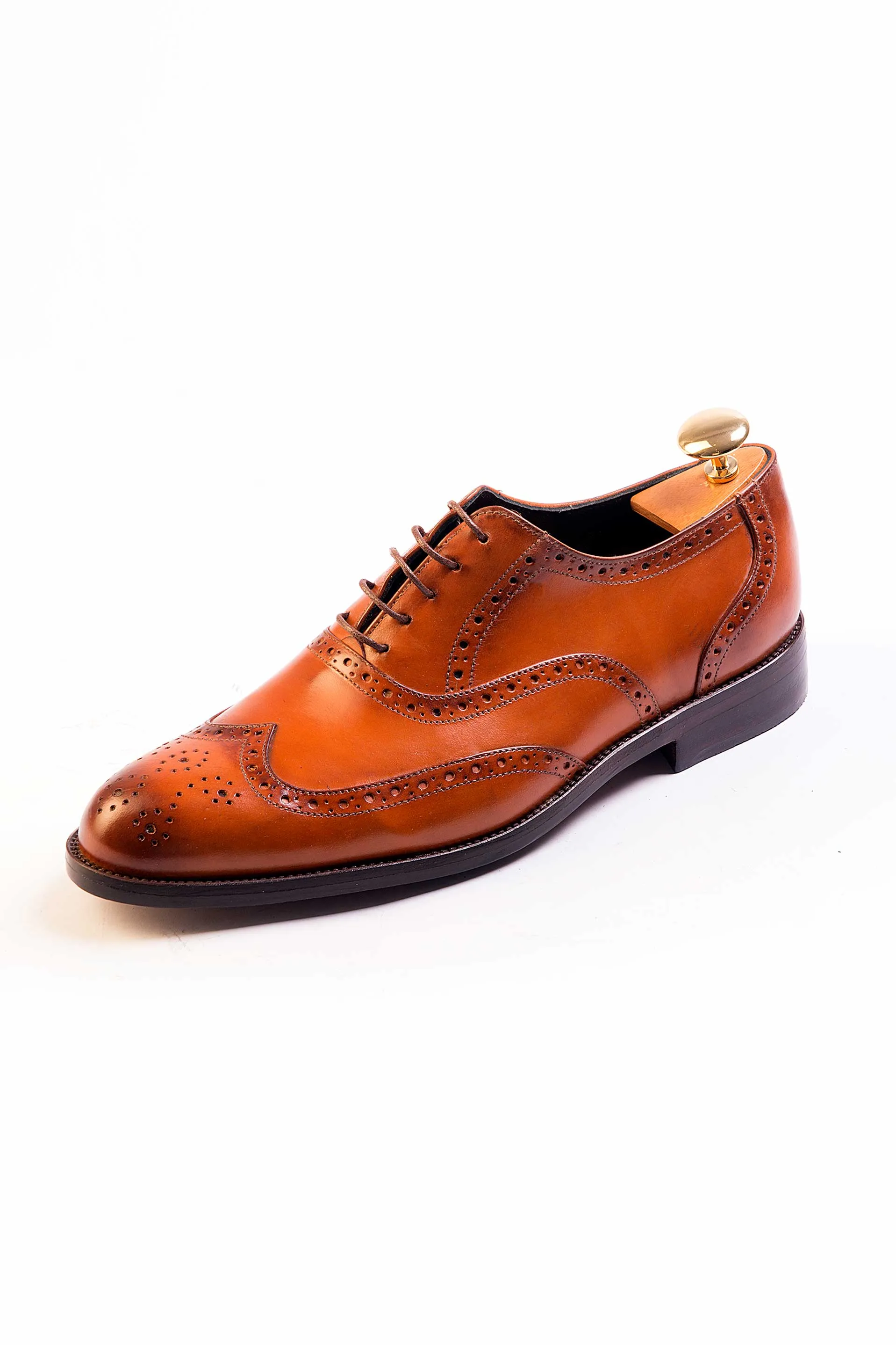 The Salemanco Brogue  // Tan