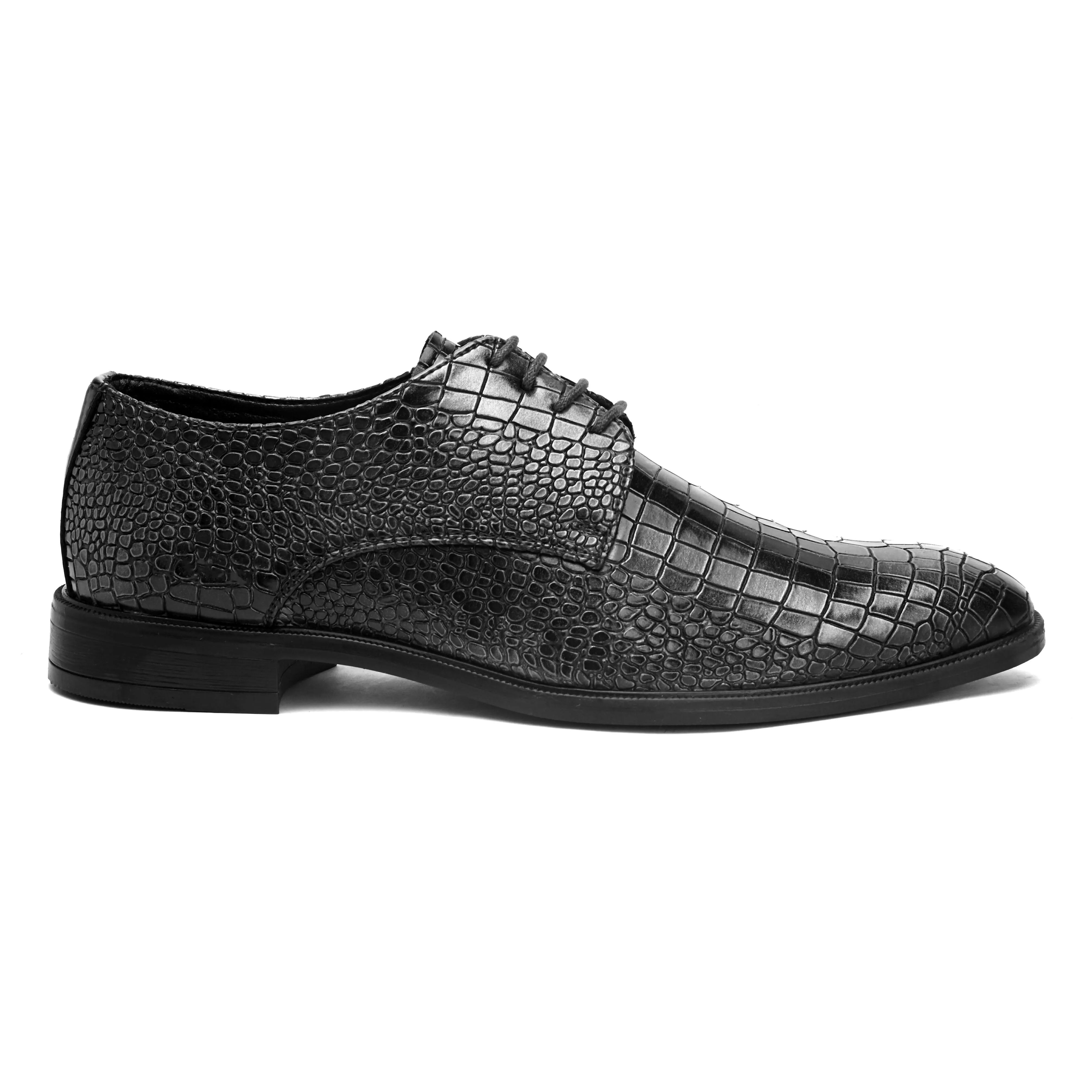 Venus Silver Derby Shoes