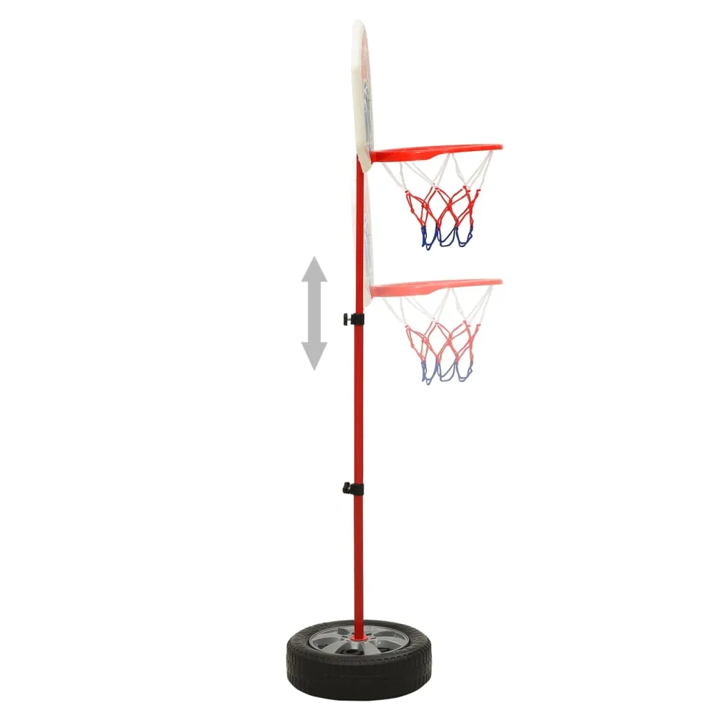 vidaXL Children Basketball Play Set Adjustable 120 cm