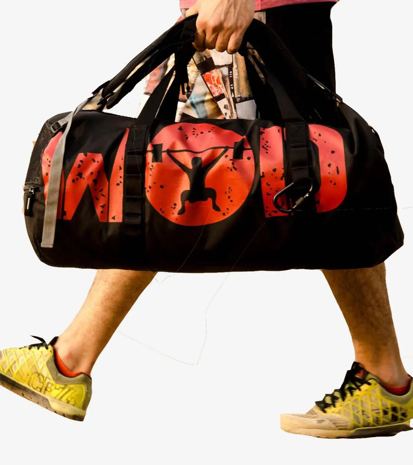 WOD ARMOUR | Armour Gym & Travel Bag with carabiner | KIBI SPORTS